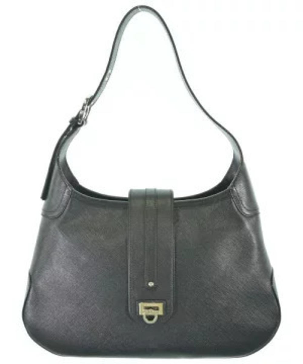 Salvatore Ferragamo Crossbody Bag Leather Black